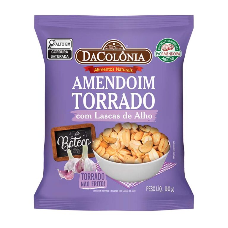 Amendoim com Lascas de Alho