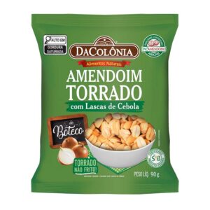 Amendoim com Lascas de Cebola
