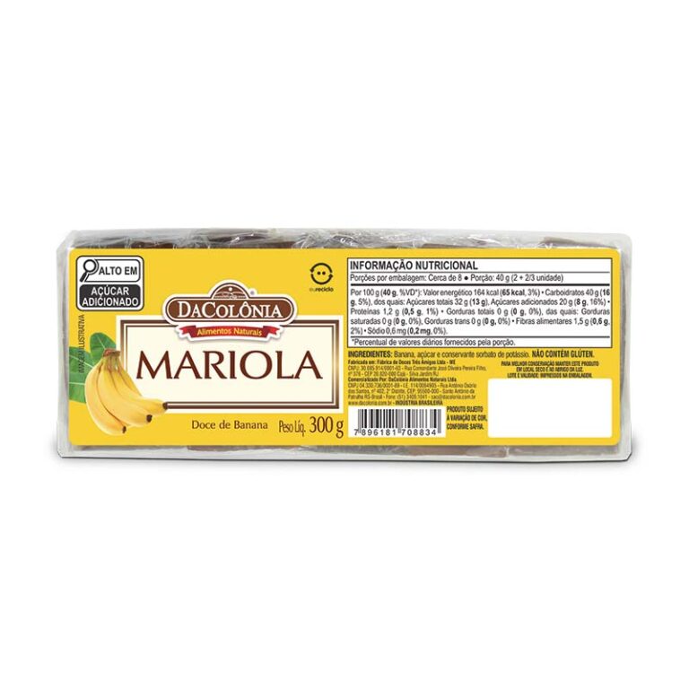 Mariola tipo Bananada DaColônia