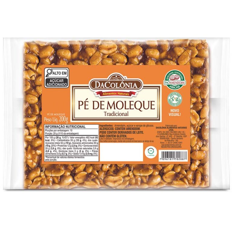 Pé de Moleque Retangular