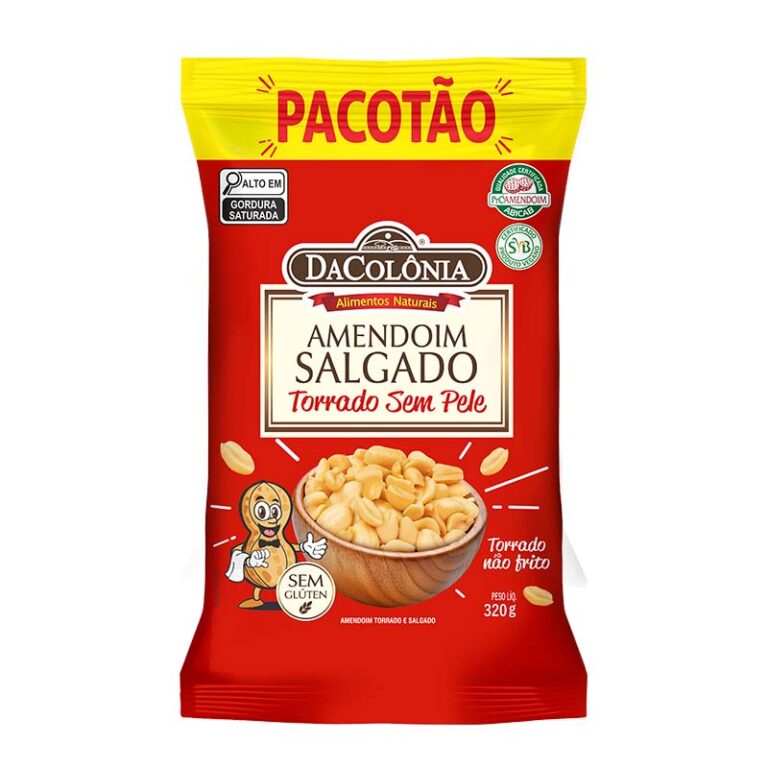 Amendoim Torrado Salgado 320g