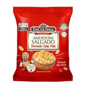 Amendoim Salgado Torrado sem Pele