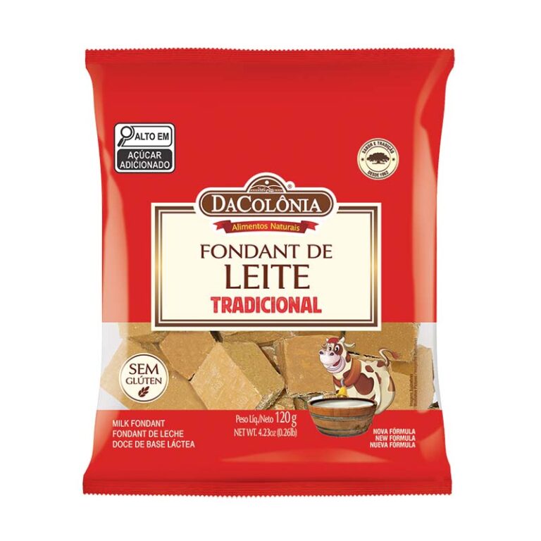 Fondant de Leite Tradicional em Cubinhos
