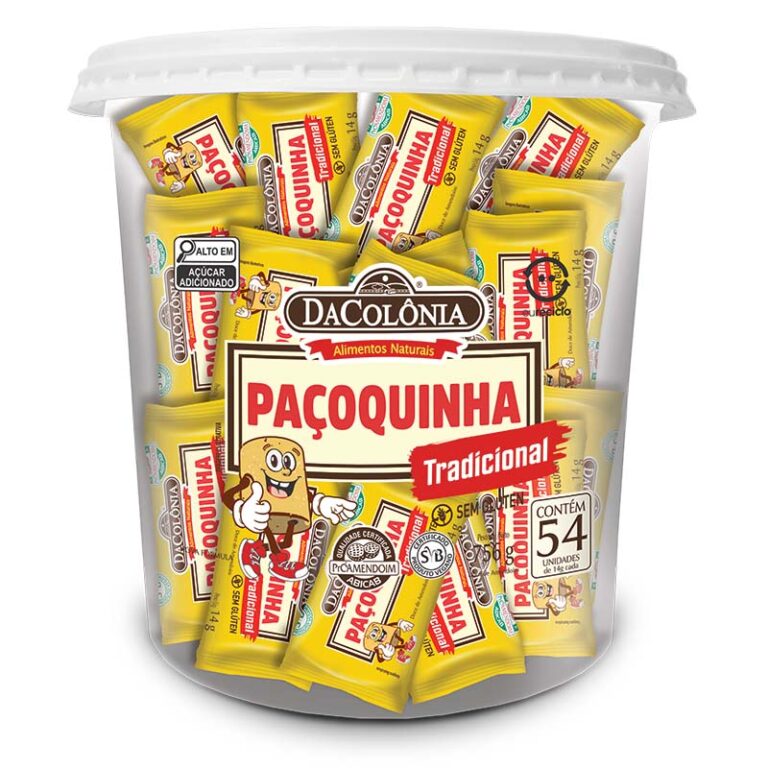 Paçoquinha Rolha Tradicional 756g