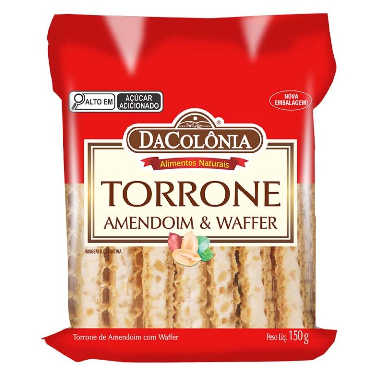 Torrone de Amendoim c/ Waffer 150g