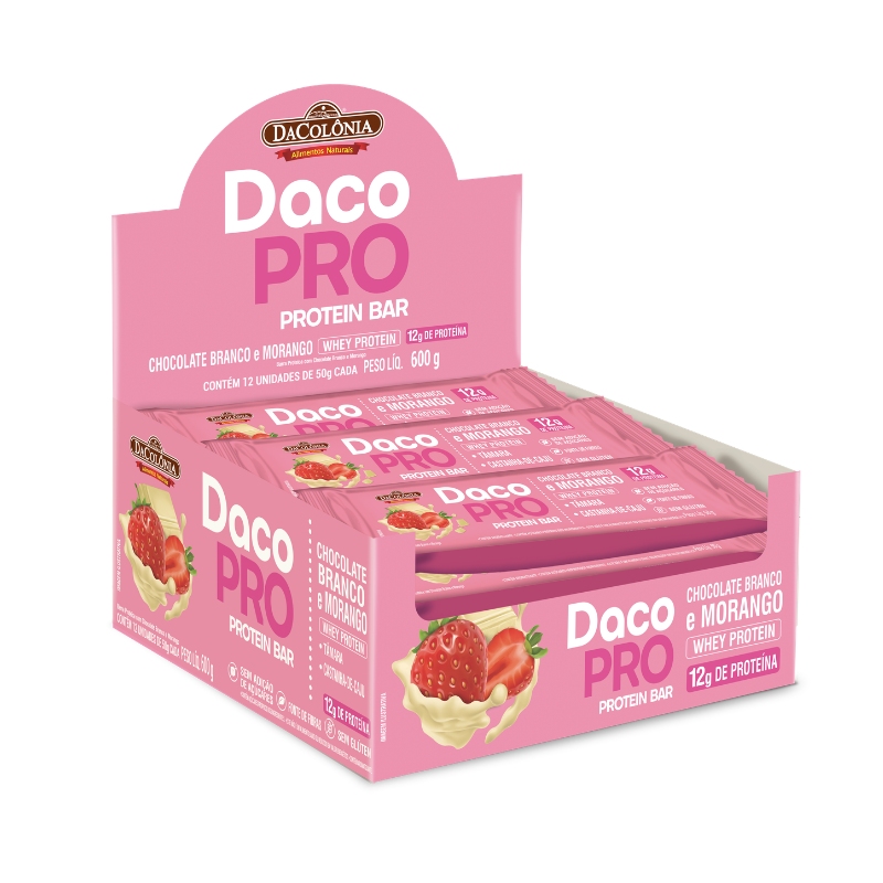 barra protein dacopro morango