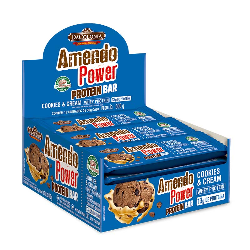 DISPLAY_AMENDO POWER PROTEIN BAR_COOKIES E CREAM_600g_800X800