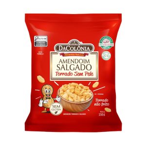 AMENDOIM TORRADO E SALGADO 150G