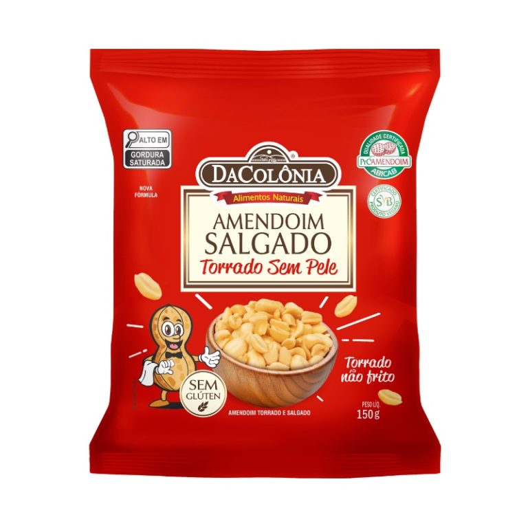 AMENDOIM TORRADO E SALGADO 150G