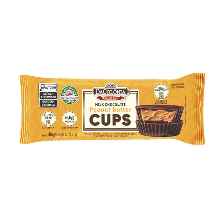 Chocolate Peanut Butter Cups - Ao leite