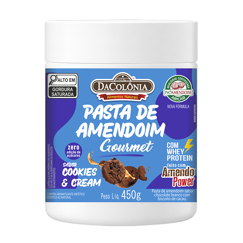 Pasta de Amendoim Gourmet_cookies e cream_800x800px