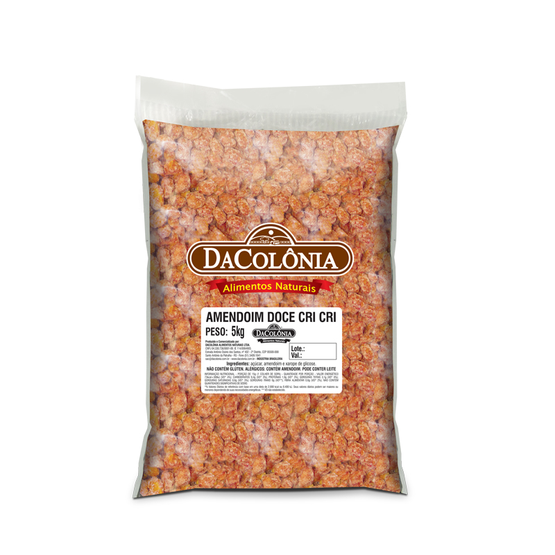 Amendoim Doce Cri-Cri 2x5kg)