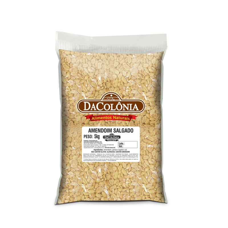 Amendoim Salgado 2x5kg
