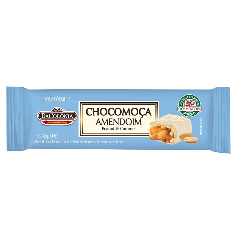 ChocoMoça Branco 30g - Cx 200un
