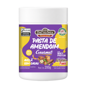 Pasta de Amendoim Gourmet sabor Avelã e Cacau 200g